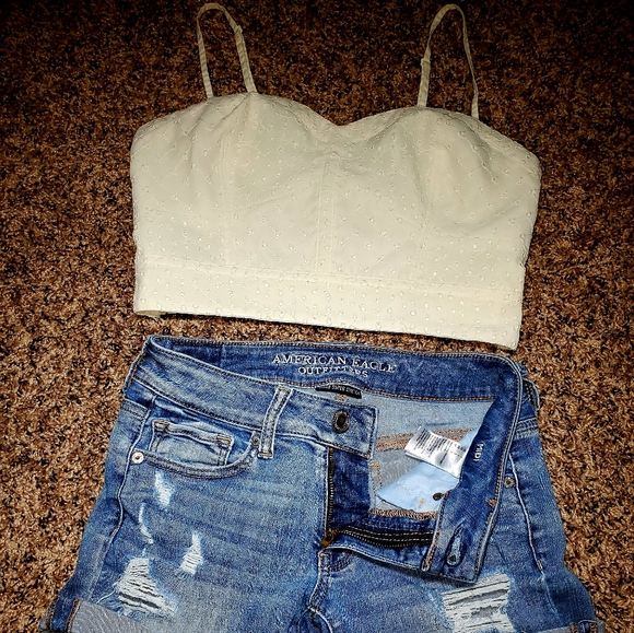 American Eagle Spaghetti Strap Top Size M - Picture 4 of 6